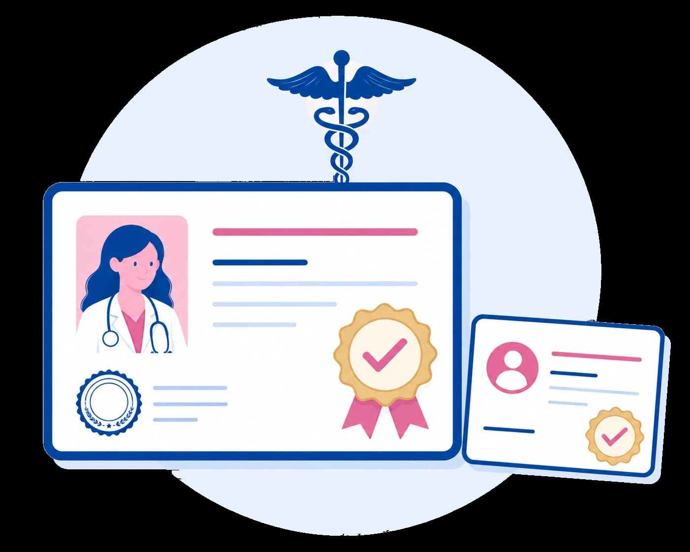Verification of medical credentials